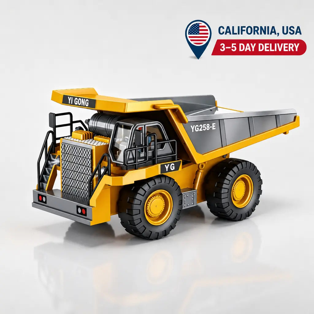 Tobfun Remote Control Dump Truck 1/20 Scale  – 4WD Toy