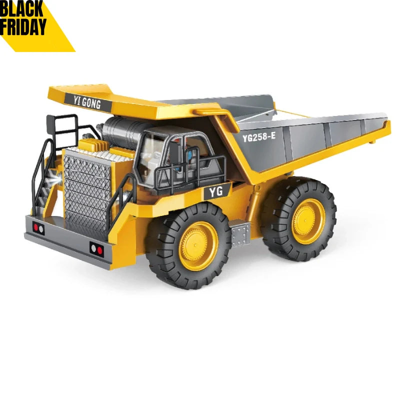 Tobfun RC Excavator 1/20 Scale – 11-Channel Remote Control Toy