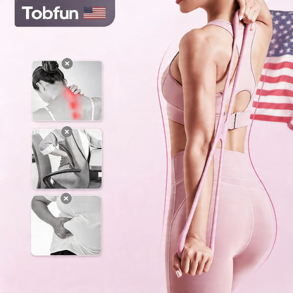 Tobfun Figure 8 Resistance Bands – Silicone Exercise Bands