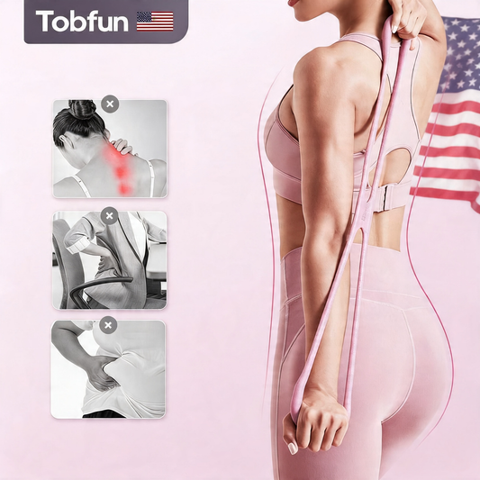 Tobfun Figure 8 Resistance Bands – Silicone Exercise Bands
