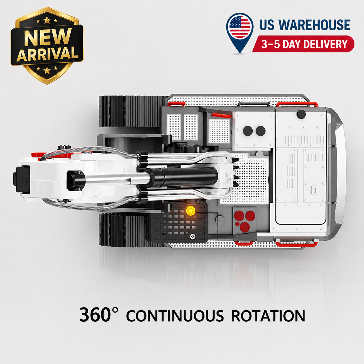 Tobfun JC950 RC Excavator – Double Battery Set Package Contents