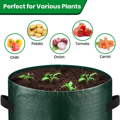 10 Gallon Potato Grow Bags with Harvest Window