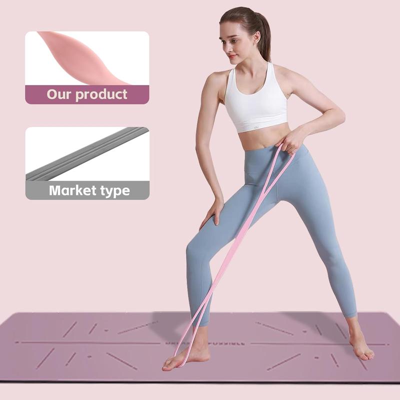 Tobfun Figure 8 Resistance Bands – Silicone Exercise Bands