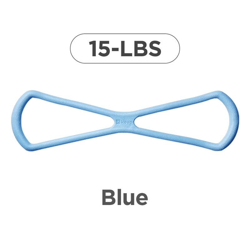Tobfun Figure 8 Resistance Bands – Silicone Exercise Bands
