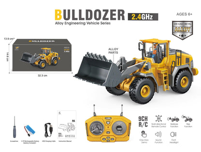 Tobfun 1:16 RC Loader Truck – Realistic Construction Vehicle Toy