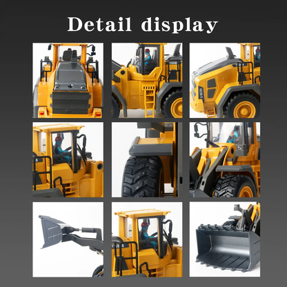 Tobfun 1:16 RC Loader Truck – Realistic Construction Vehicle Toy