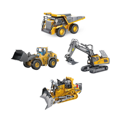 Tobfun RC Excavator 1/20 Scale – 11-Channel Remote Control Toy
