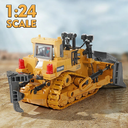 Tobfun RC Bulldozer 1/20 Scale – Realistic, Rugged, Ready for Action