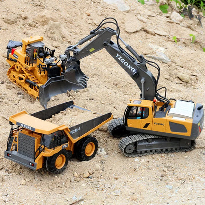 Tobfun Remote Control Dump Truck 1/20 Scale  – 4WD Toy