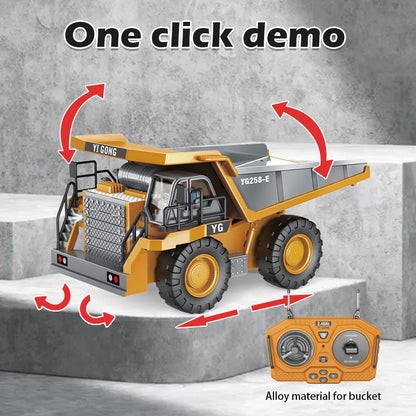 Tobfun Remote Control Dump Truck 1/20 Scale  – 4WD Toy