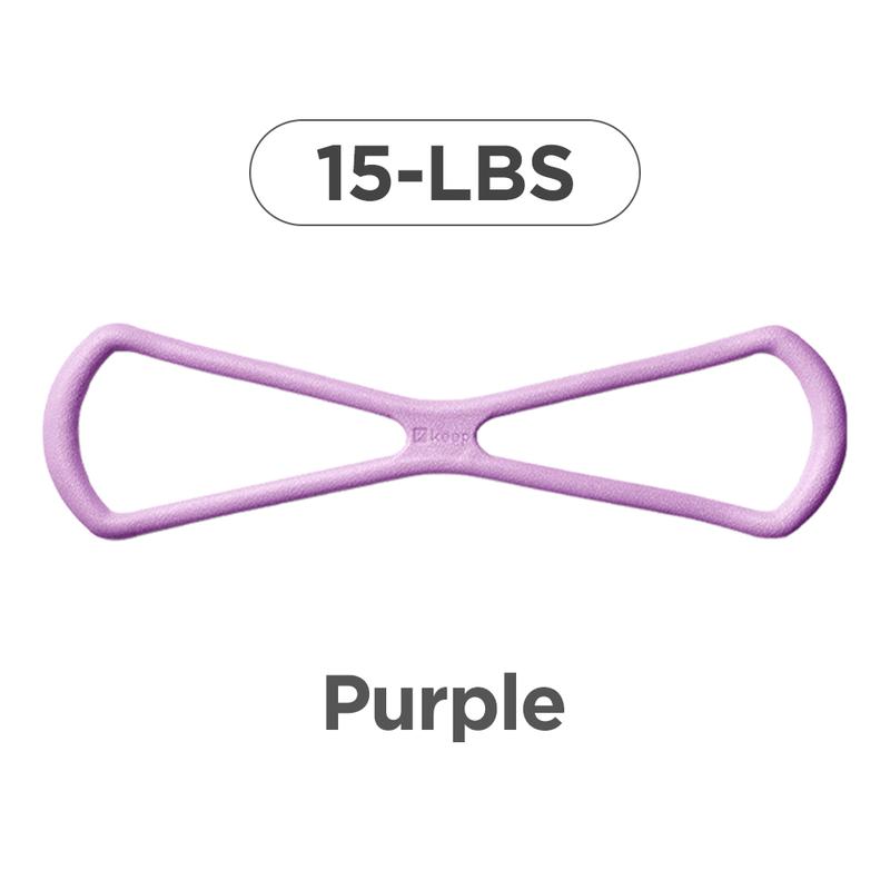Tobfun Figure 8 Resistance Bands – Silicone Exercise Bands