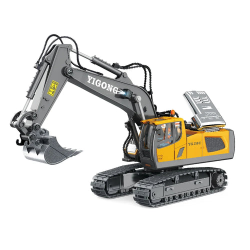 Tobfun RC Excavator 1/20 Scale – 11-Channel Remote Control Toy