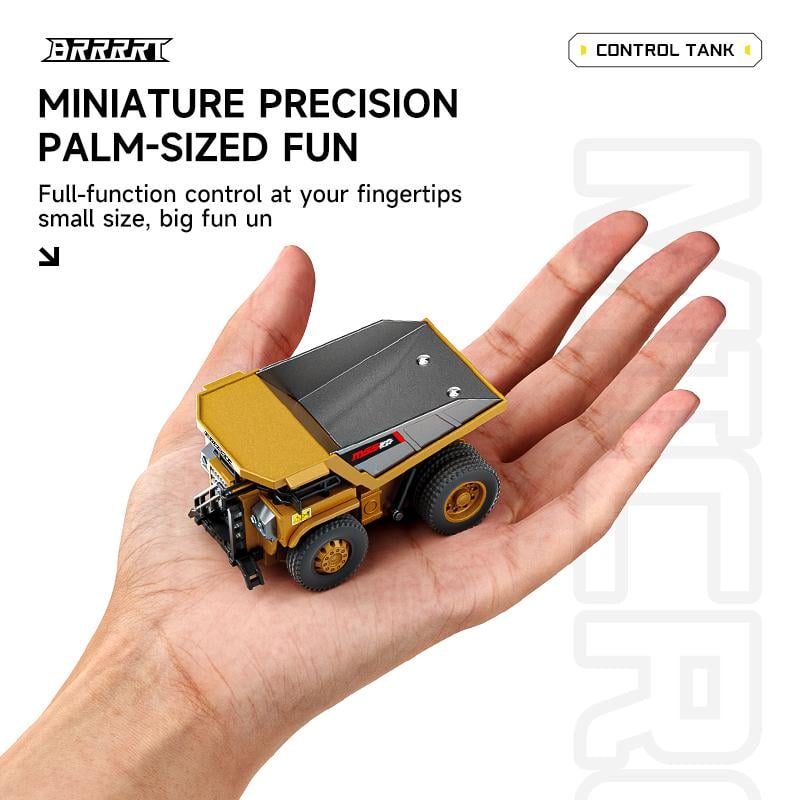 Tobfun  Mini RC Construction Set – Forklift, Excavator & Dump Truck